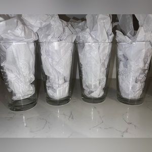 Frozen 11 oz Glass Cups